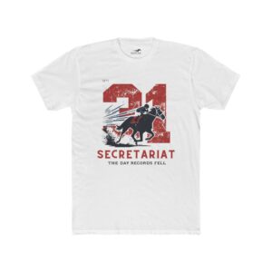 Copy of Secretariat – 1973 Belmont Stakes “31 Lengths of Greatness” T-Shirt